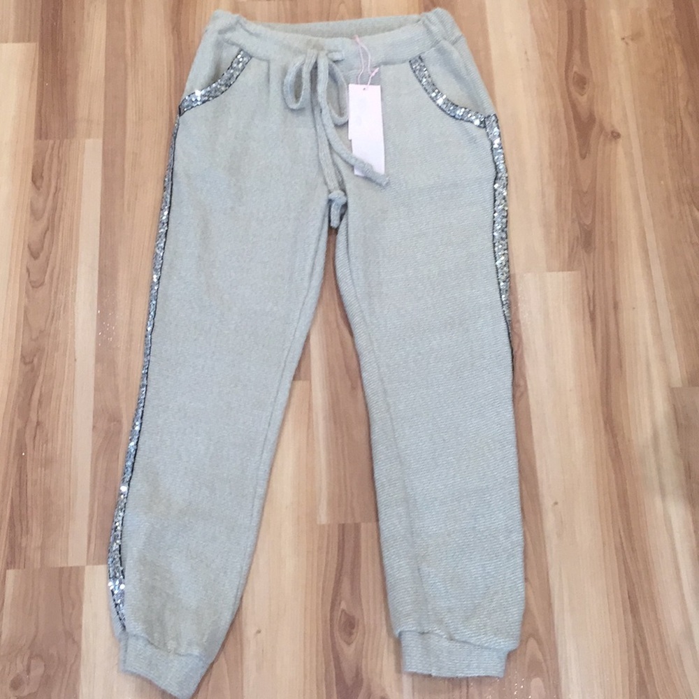 Scandal Italy Sparkly Joggers
